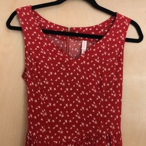 Xhilaration Red Star Dress